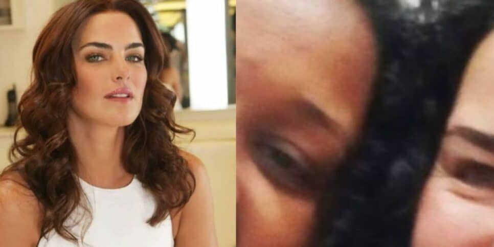 Qual é a tal foto que mostrou que após anos de reclusão, Ana Paula Arósio surgiu mais velha e gordinha