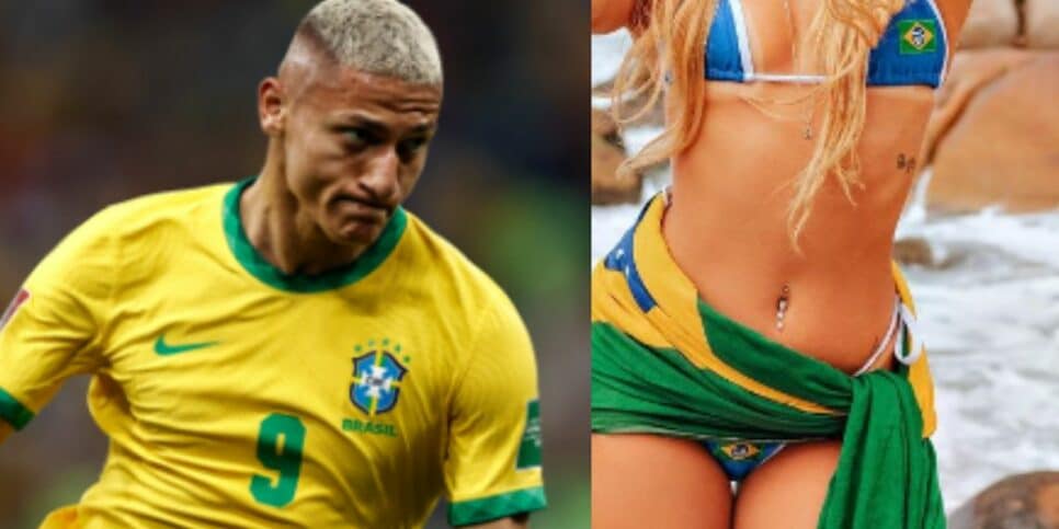 Veja quem é a loira que Richarlison deu pé na bunda antes de ir à Copa: "Deixei falando sozinha"