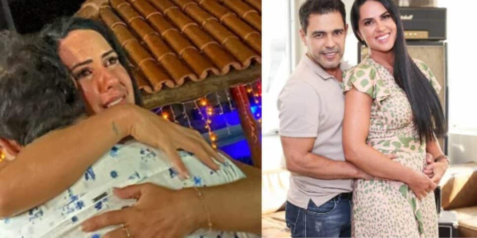 Noiva de Zezé Di Camargo esclareceu notícia sobre receber esperma de outro para engravidar