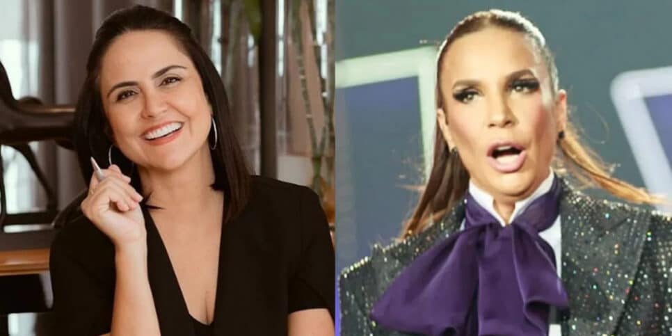 Carla Cecato arrumou confusão com Ivete Sangalo em meio a redes sociais (Foto Reprodução/Montagem/Internet)