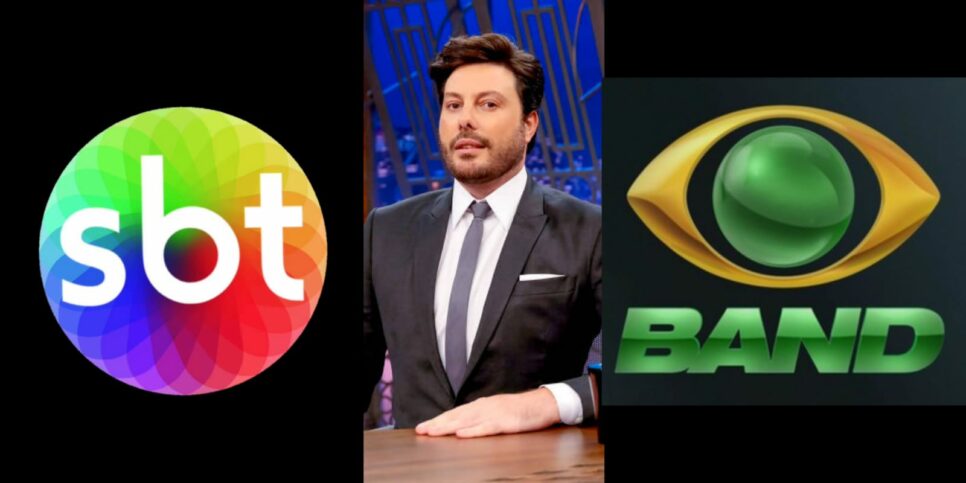 Justiça decide se SBT deverá pagar multa para Band por Danilo Gentili (Foto: Reprpodução/Montagem)