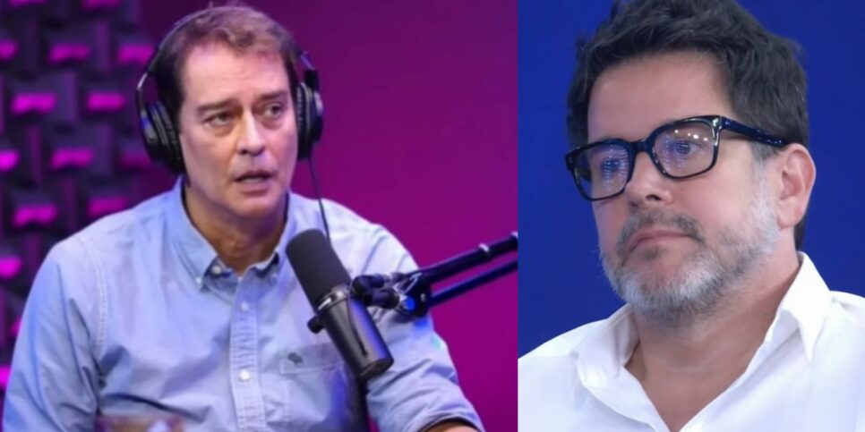 Marcello Antony abre o jogo sobre fama de Murilo Benício e o que ele fazia com atrizes a cada trabalho na Globo (Foto: Reprodução/Montagem)