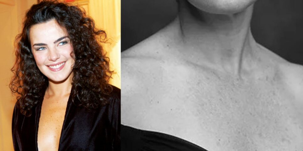 Ana Paula Arósio ressurge com aparência abatida (Foto: Reprodução/Montagem)