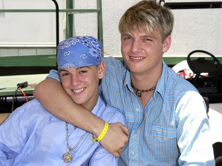 Aaron Carter e Nick Carter (Foto: Getty Images)