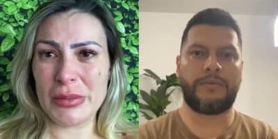 Imagem do post Andressa Urach se revolta com o ex-marido e ameaça denunciá-lo por sequestro do filho caçula