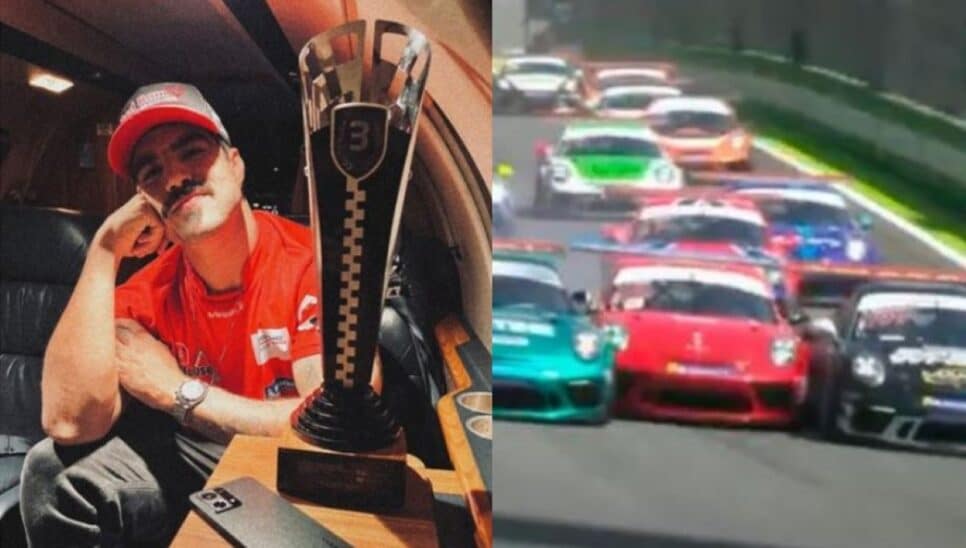 Caio Castro se envolveu em um acidente (Foto: Reprodução)