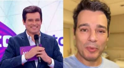 Imagem do post Padrinho da maratona, Celso Portiolli lamenta ausência no Teleton e explica motivo: “Estou internado”