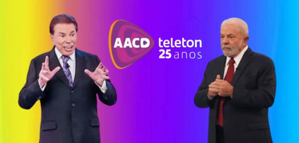 SBT convida, mas Lula diz não ao Teleton Presidente eleito está em viagem e alegou impossibilidade (Foto: Reprodução / Internet / Montagem HoraDoBenefício)