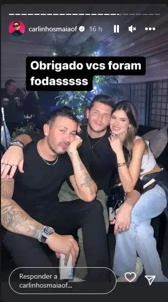 Carlinhos Maia foi a festa do João Guilherme, filho do Faustão, e confessou situação que passou - Foto Reprodução Instagram