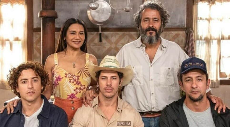 Dira Paes e Marcos Palmeira viveram casal Filó e José Leôncio em Pantanal (Foto: Divulgação)