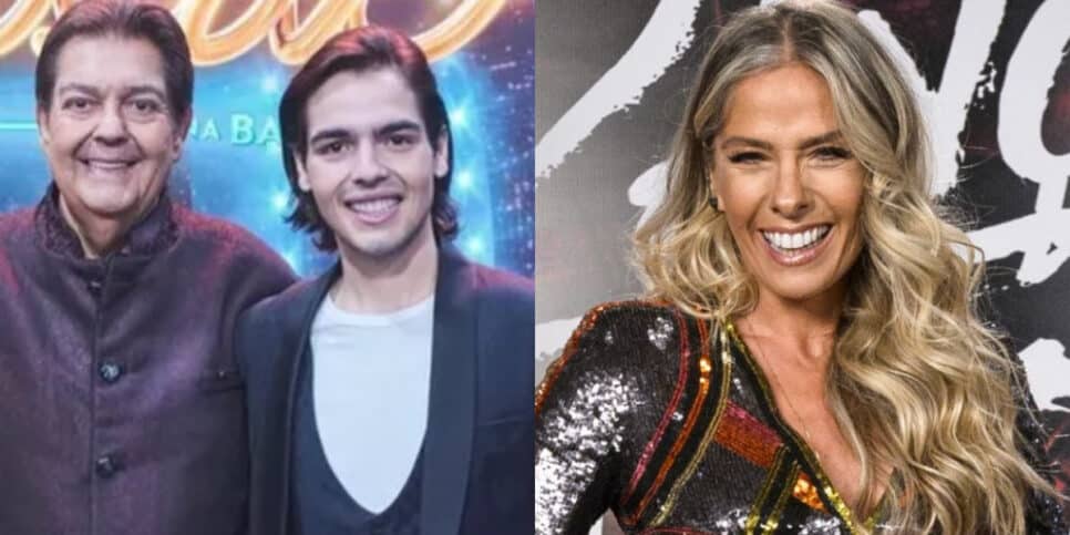 Filho de Faustão debochou de Adriane Galisteu na Band (Foto: Reprodução)