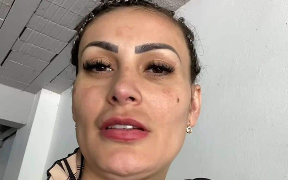 Andressa Urach reencontra filho depois de conflito com o ex