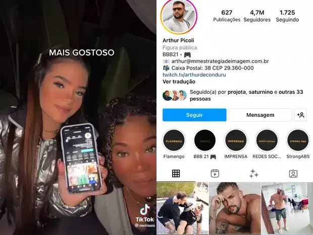 Mel Maia assumiu ter ficado com "Picolli" (Foto Reprodução/Internet)