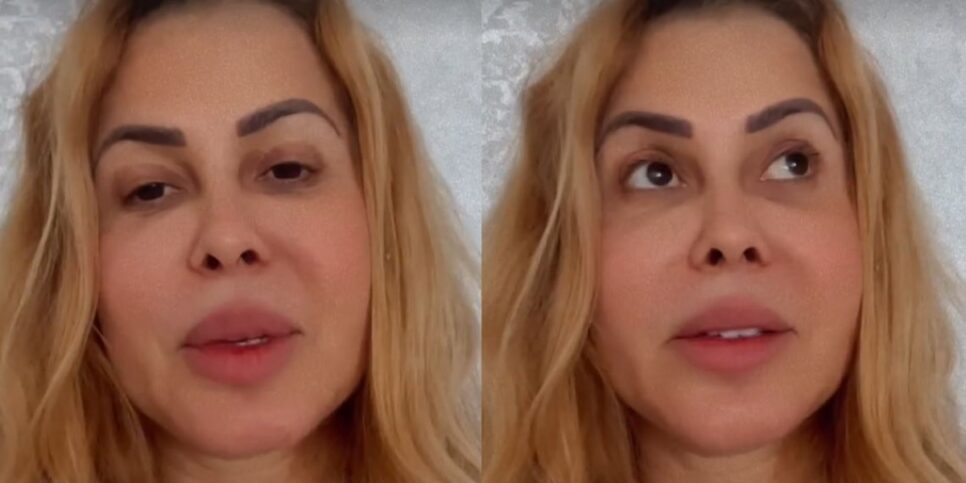 Cantora Joelma foi infectada pela quinta vez por Covid-19 e falou sobre cancelamento de show (Foto: Reprodução)
