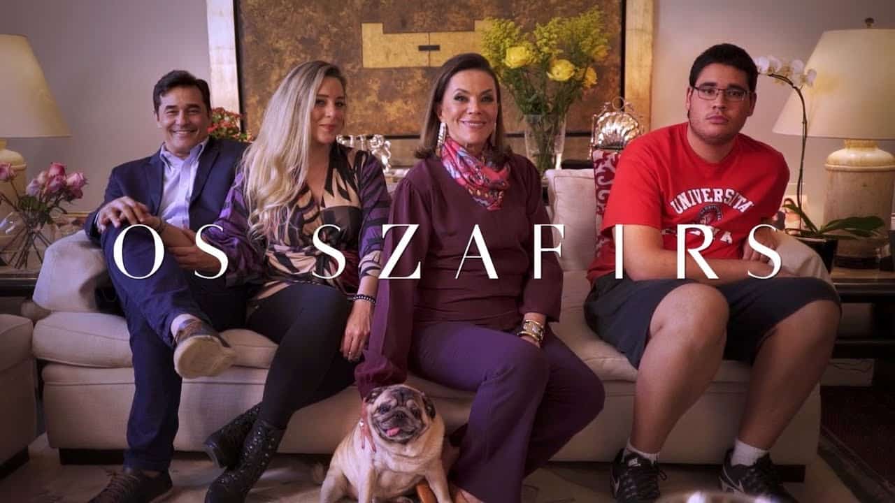 Beth Szafir em "Os Szafirs" do Canal E! (Foto Reprodução/Internet)