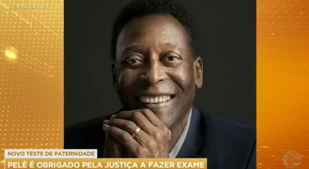 O famoso ex-jogador de futebol virou notícia no Fala Brasil da Record (Foto: Reprodução)