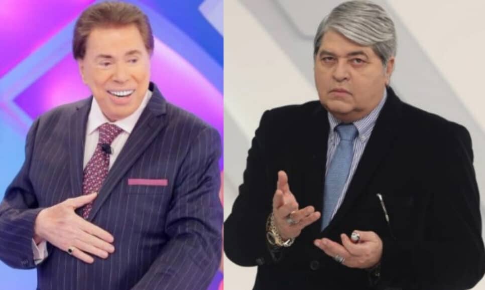 Após assinar contrato com o SBT e ser dispensado por Silvio Santos, Datena voltou para a Band com salário absurdo (Foto: Reprodução / SBT / Band)