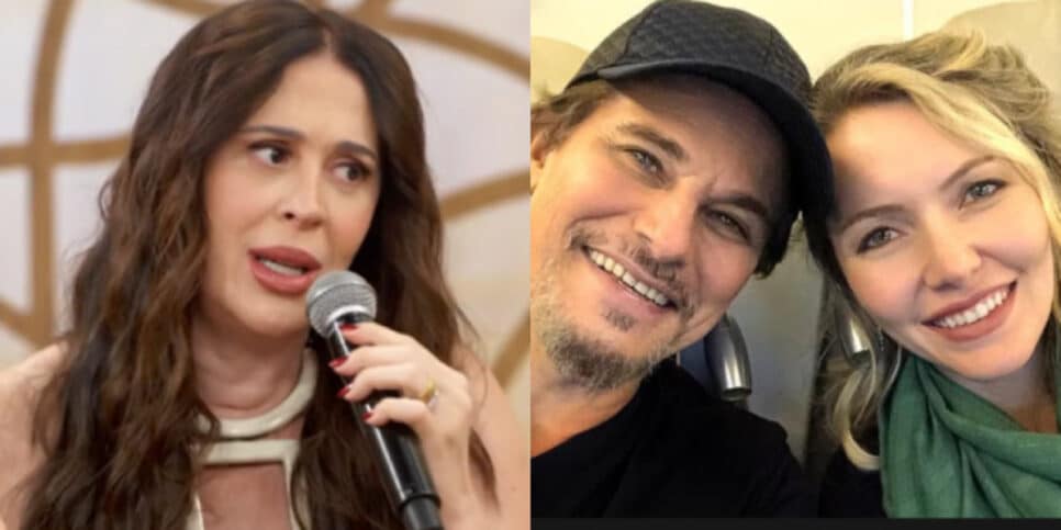 O que Claudia Raia falou sobre atual de Celulari chocou (Foto Reprodução/Montagem/AaronTuraTv)