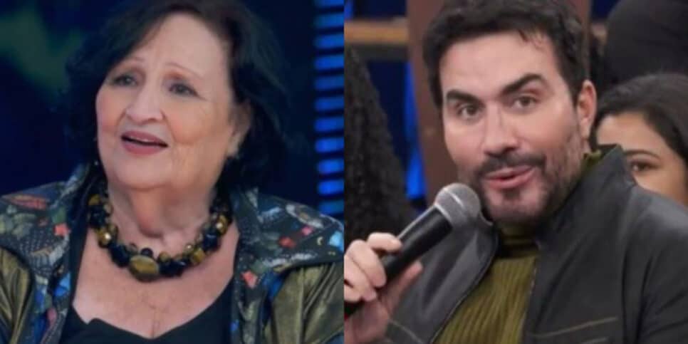 Déa Lúcia alfinetou o Padre Fábio de Melo e Climão foi instaurado (Foto Reprodução/Montagem/AaronTuraTv)