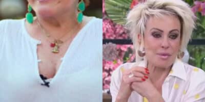 Ana Maria Braga detonou o ex de uma atriz global (Foto Reprodução/Montagem/Aaron Tura Tv)