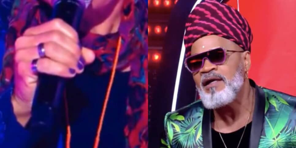Atitude de Carlinhos Brown causou espanto do público (Foto Reprodução/Montagem/Aaron Tura Tv)