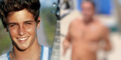 Felipe Dylon surgiu completamente diferente (Foto Reprodução/Montagem/AaronTuraTv)