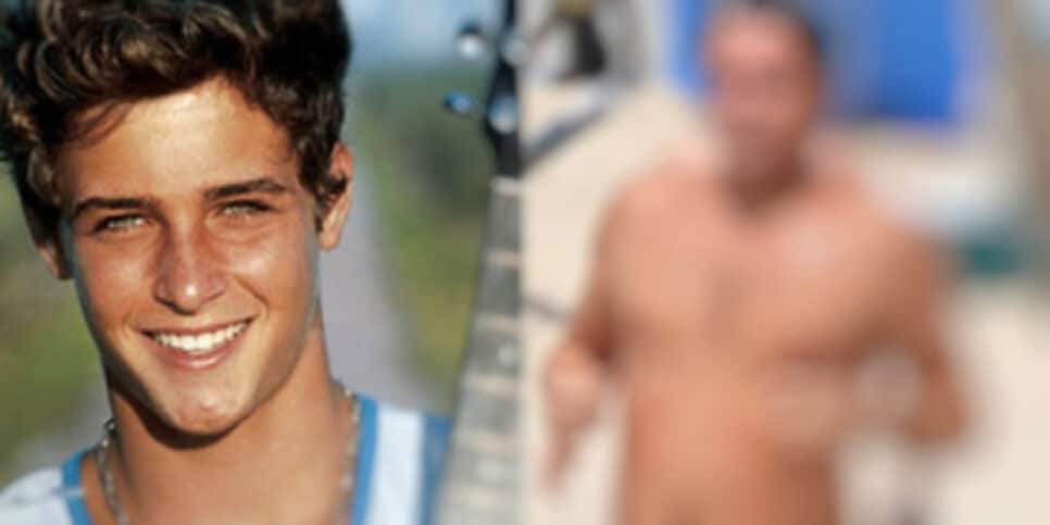 Felipe Dylon surgiu completamente diferente (Foto Reprodução/Montagem/AaronTuraTv)