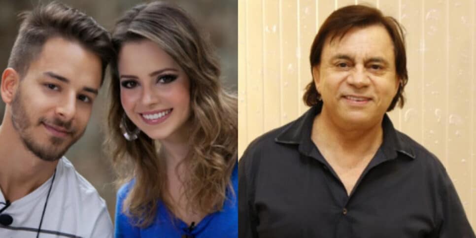 Chitãozinho revelou o que fez com seus sobrinhos Sandy e Júnior (Foto Reprodução/Montagem/Aaron Tura Tv)