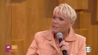 Xuxa Meneghel causou choque ao confirmar saída do Brasil (Foto: Reprodução)