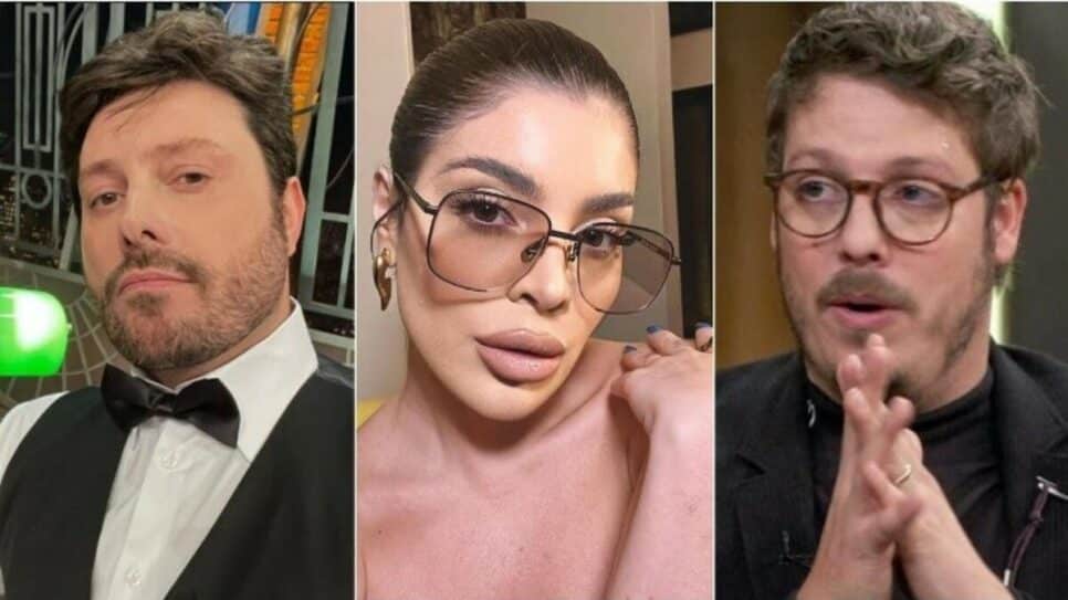 Danilo Gentili, Gkay e Fábio Porchat