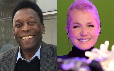 Rei Pelé e Xuxa Meneghel (Foto: Reprodução/Internet)