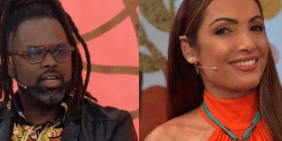 Patrícia Poeta surpreendeu Manoel Soares (Foto Reprodução/Montagem/AaronTura Tv)