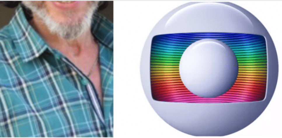 Galã da Globo fez uma comovente e emocionante despedida (Foto Reprodução/Montagem/Aaron Tura Tv)