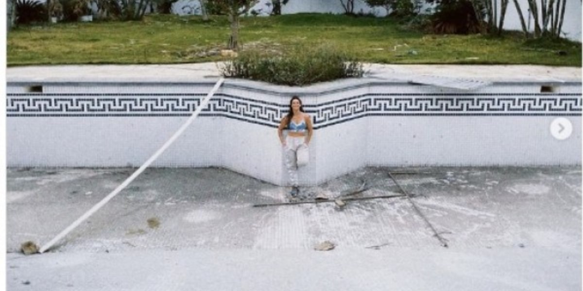 Piscina da mansão de Paolla Oliveira chama atenção na internet (Foto Reprodução Instagram)