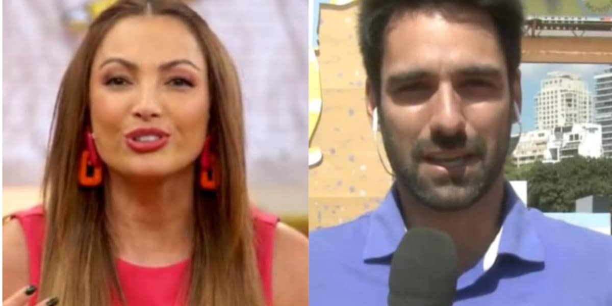 Patrícia Poeta deixa repórter do Encontro sem graça com pergunta ao vivo (Imagem Reprodução Internet)