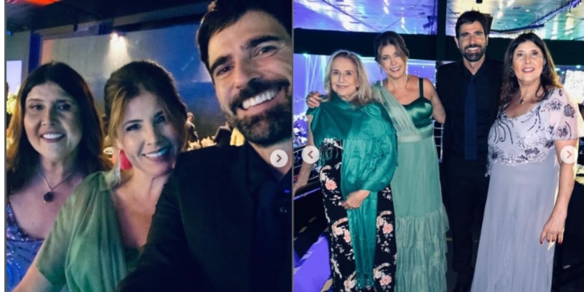 Reynaldo Gianecchini posta foto rara com família (Imagem Reprodução Instagram)