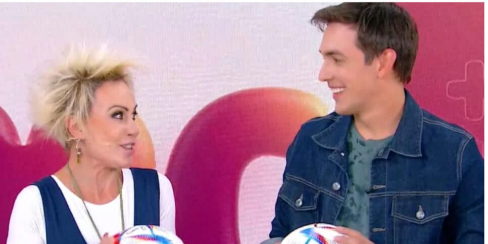 Ana Maria deixa jornalista sem graça no Mais Você (Imagem Reprodução Internet)