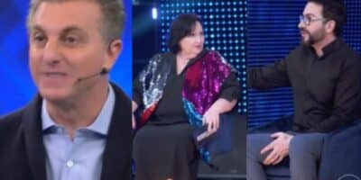 “Me respeita”, Padre Fábio de Melo mandou recado para Dona Déa no Domingão do Huck  - Foto: Reprodução