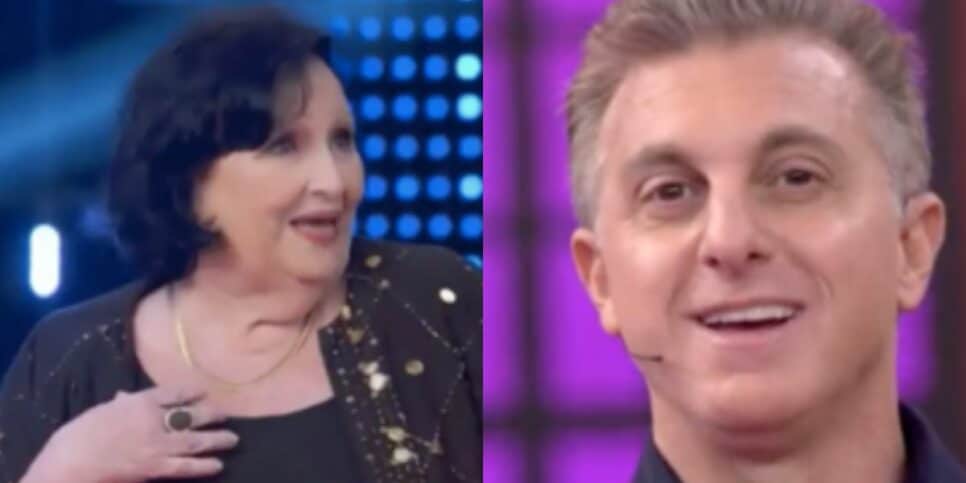 Luciano Huck deixou dona Déa constrangida e ela rebateu na lata: “Cala boca, garoto”