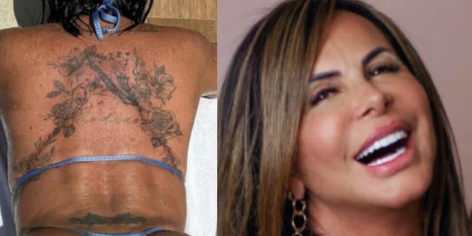 Aos 63, Gretchen surge com micro fio-dental e rebate críticas: “Eu posso”
