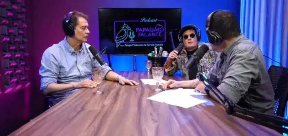 Marcello Antony no "Papagaio Falante" (Foto Reprodução/Youtube)