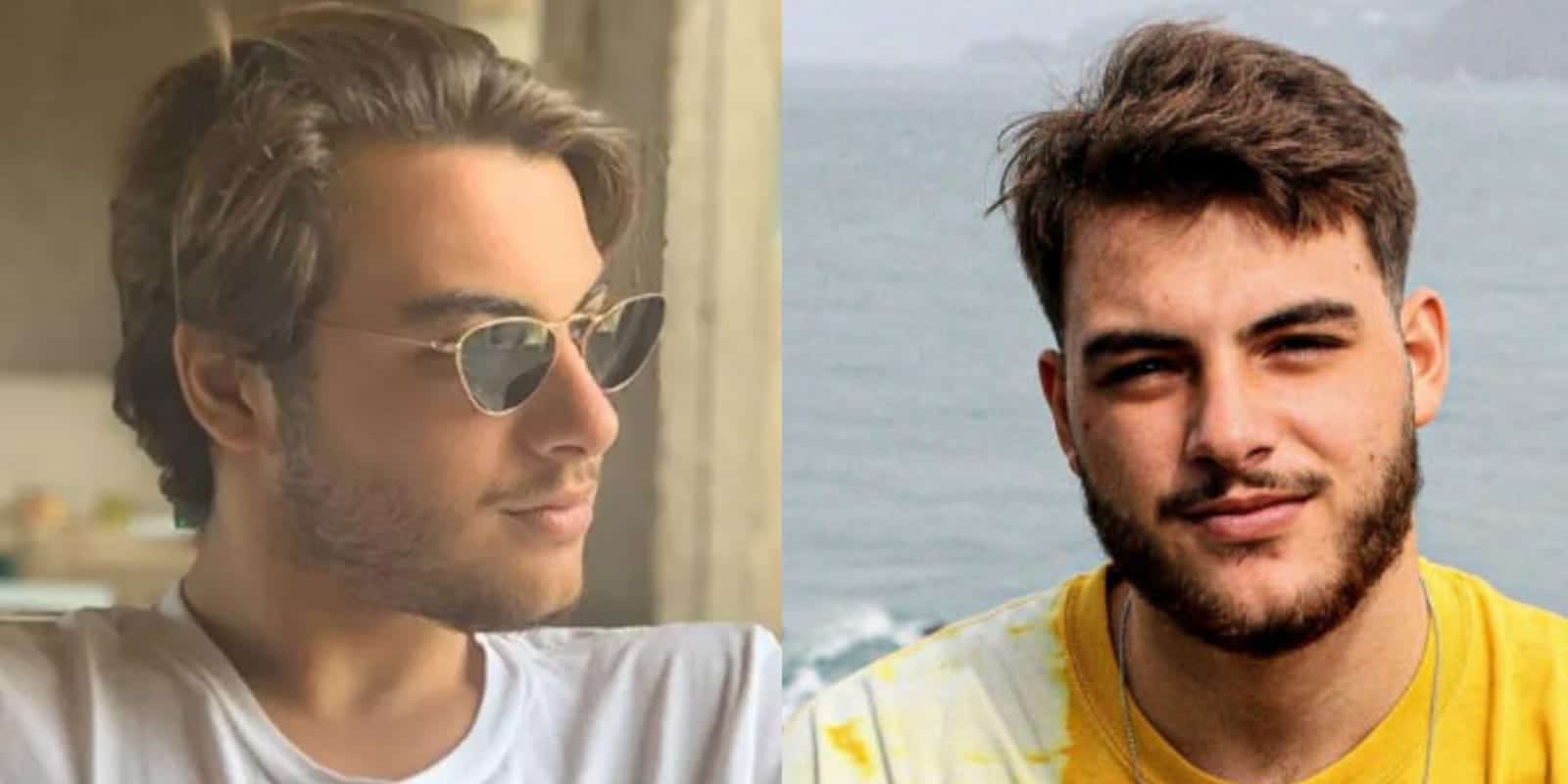 Felipe, filho de Patrícia Poeta, é um dos jovens mais lindos do Brasil (Foto: Reprodução/Montagem)