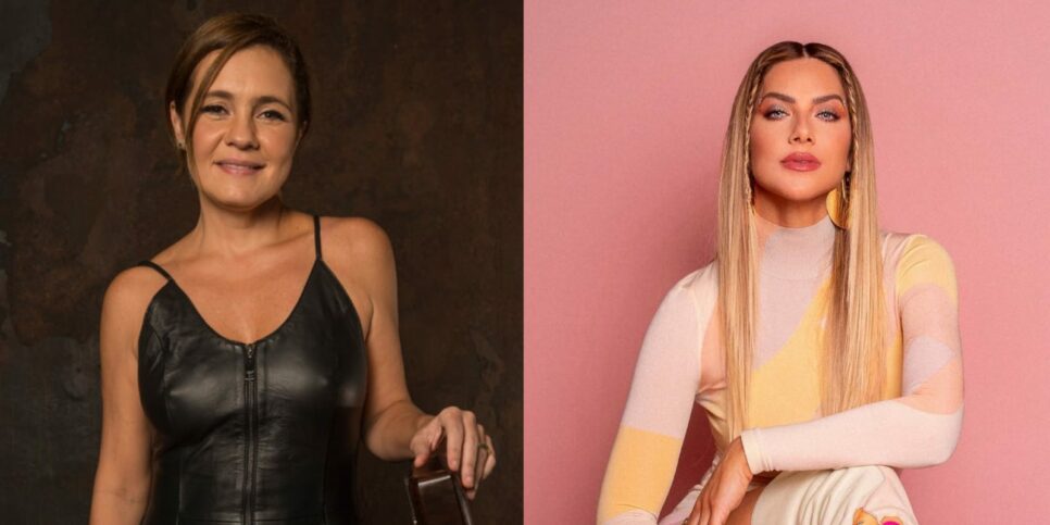Quem tem a maior fortuna: Adriana Esteves ou Gio Ewbank? (Foto: Reprodução/Montagem)