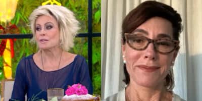 Ana Maria Braga se chocou com recado de Christiane Torloni (Foto: Reprodução)