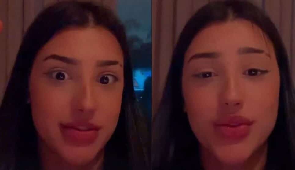 Bia Miranda rebate após polêmica em rede social (Foto: Reprodução)