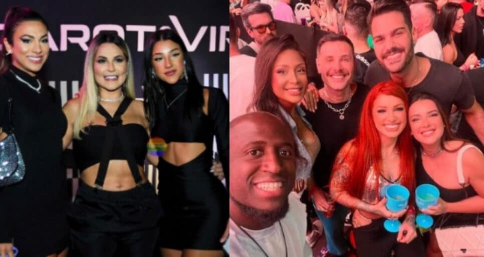 Guerra sem fim: Rivais em A Fazenda 14, Shay Haghbin é atacado por Bia Miranda durante show (Foto: Reprodução / Instagram)