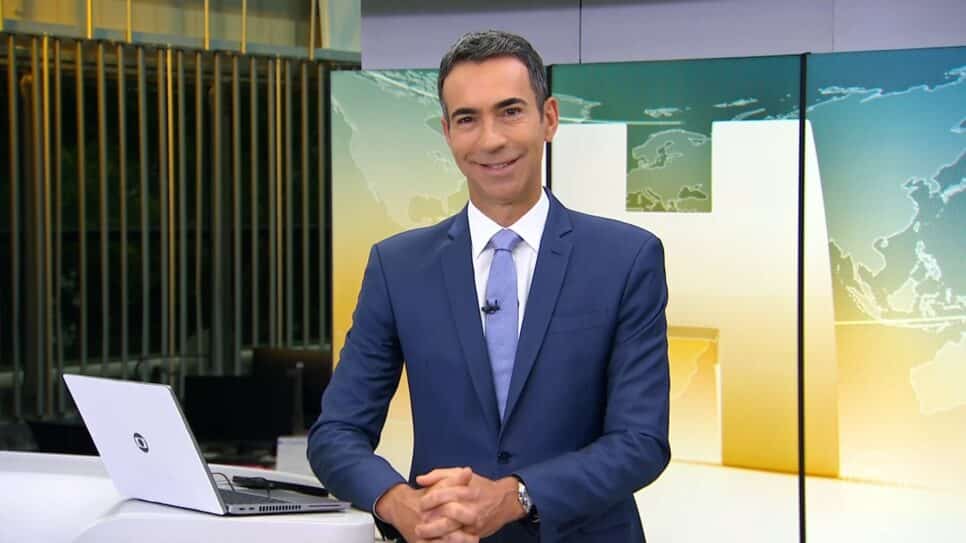 O âncora do Jornal Hoje fez uma importante declaração na Globo (Foto: Reprodução)