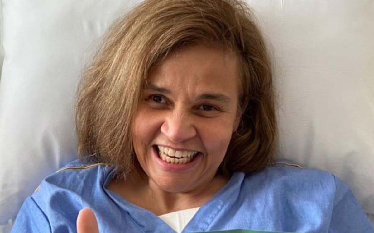 A famosa ex-atriz da Globo, Claudia Rodrigues voltou a ser internada em São Paulo (Foto: Reprodução)