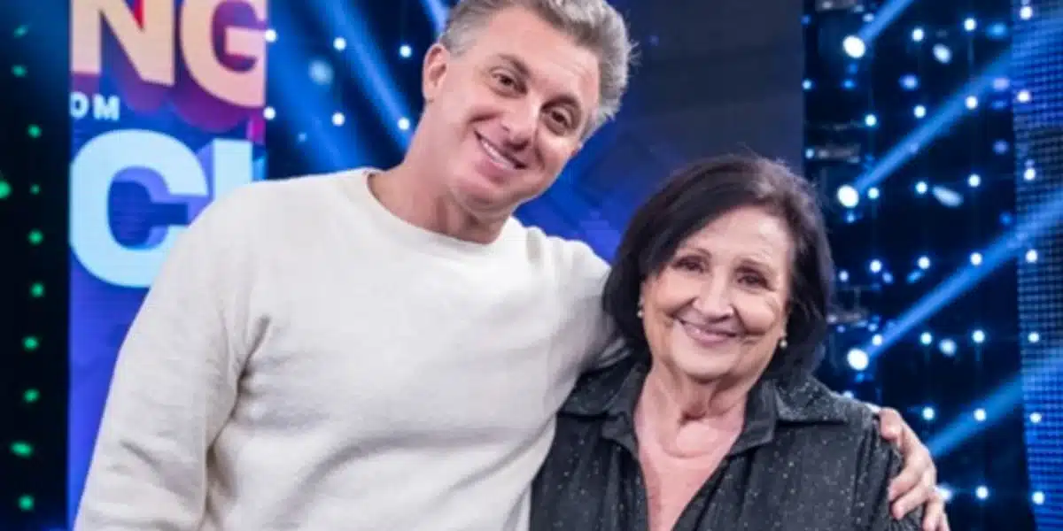 Luciano Huck e Déa Lúcia (Foto Reprodução/Internet)