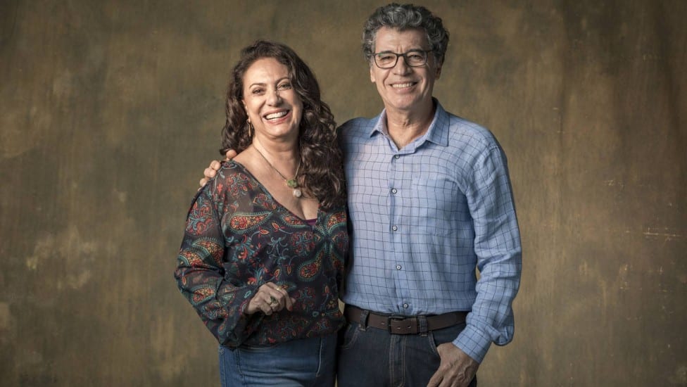 Eliane Giardini e Paulo Betti (Foto Reprodução/Paulo Belote/ Rede Globo)